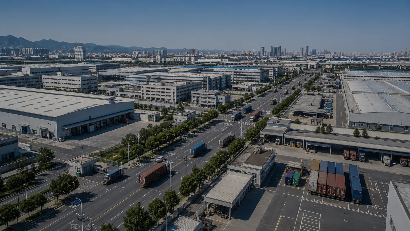 Shenzhen manufacturing cluster visual