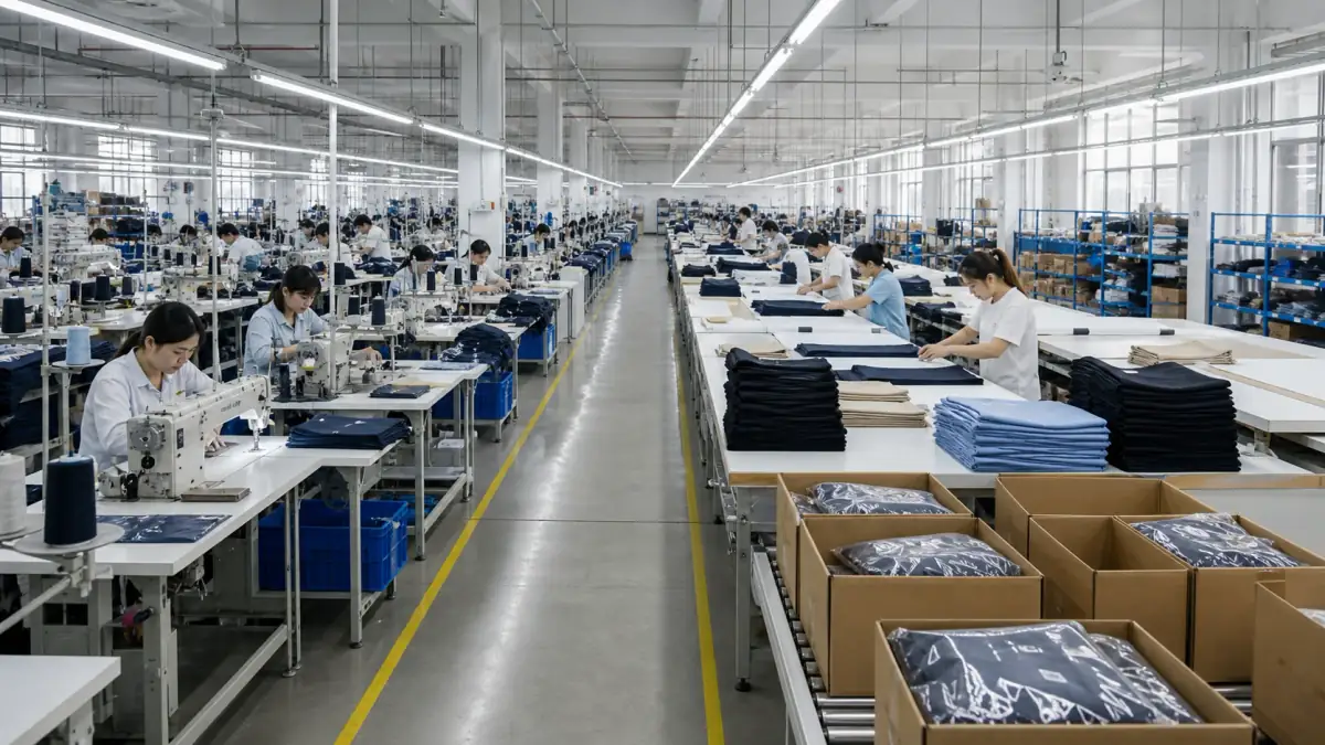 Quanzhou Underwear industrial cluster background
