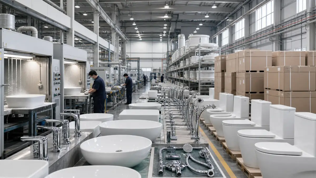 Taizhou Bathroom Equipment industrial cluster background