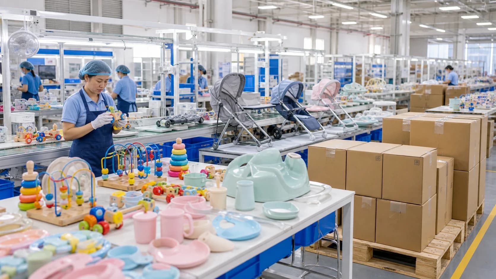 Shantou Toys industrial cluster background
